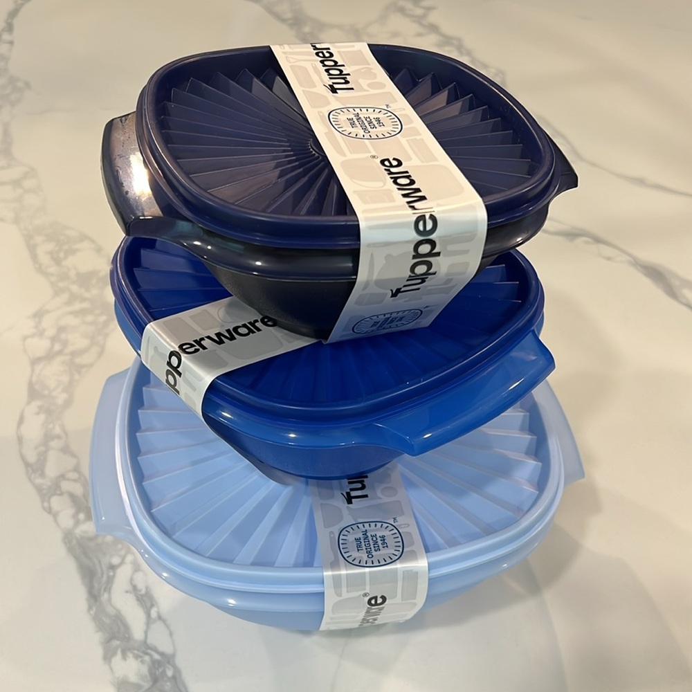 💙 Tupperware Set 3pc. - Picture 4 of 12